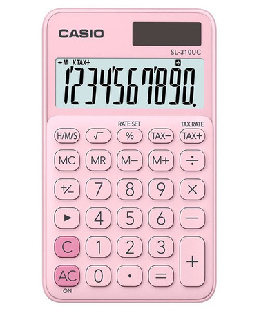 KALKULATOR CASIO SL-310UC RÓŻOWY