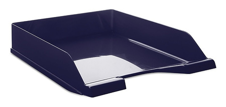 Szufladka na biurko DONAU, polistyren/PP, A4, standard, niebieska