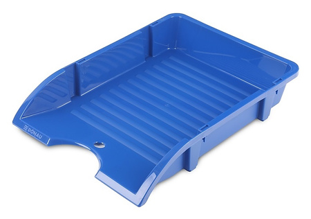 Szufladka na biurko DONAU, niełamliwa, PP, A4, czarny