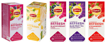 Herbata Lipton Refresh Strawberry (25)