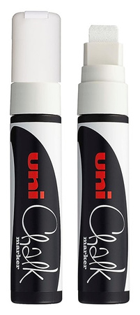 Marker kredowy Uni Chalk PWE-17K srebrny
