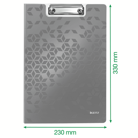 Teczka z klipem Leitz Wow A4 żółta