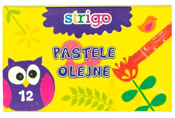 PASTELE OLEJNE STRIGO 12 KOLORÓW