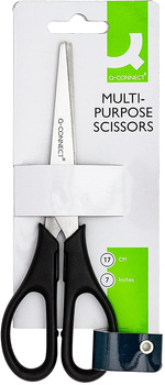Nożyczki Q-Connect 17cm czarne