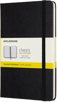 Notatnik Moleskine Classic M (11.5x18cm) kratka czarny