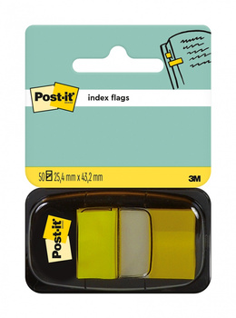 ZAKŁADKI POST-IT 25*43mm ŻÓŁTE (50)