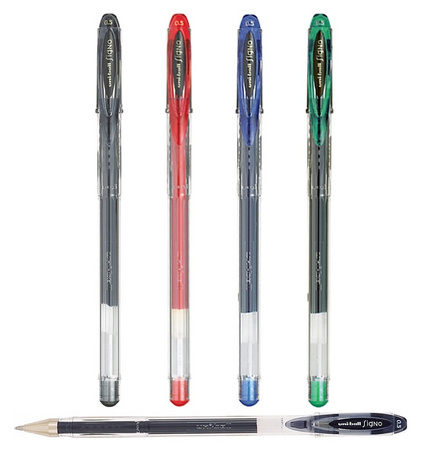 Długopis żelowy Uni UM-120 Signo niebieski