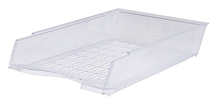 Szufladka na biurko DONAU, polistyren, A4, ażurowa, granatowa