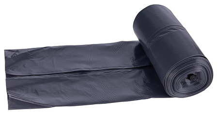 Worki na śmieci DONAU ECO, mocne (LDPE), 120l, 10 szt., czarne 