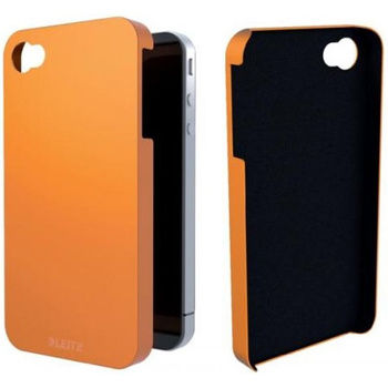 ETUI LEITZ WOW DO iPHONE 4/4S POMARAŃCZOWE METALICZNE