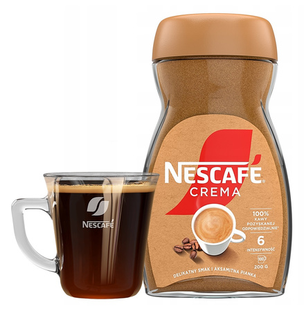 KAWA NESCAFÉ SENSAZIONE CREME 200g ROZPUSZCZALNA