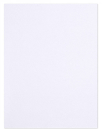 Skoroszyt OFFICE PRODUCTS Budget Pro, karton, z listwą, biały wewn., A4, 250gsm, biały