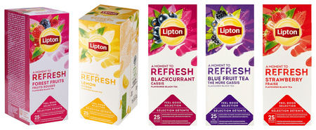 Herbata Lipton Refresh Strawberry (25)