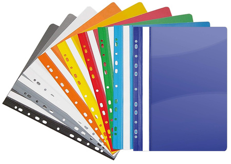 Skoroszyt wpinany Donau A4 PCV zielony (10)