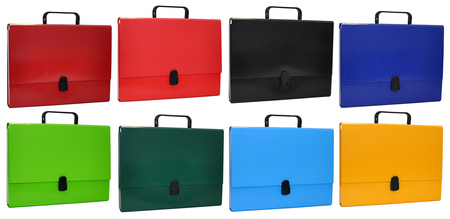 Teczka kartonowa z rączką Office Products A4/50mm żółta