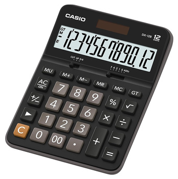 Kalkulator Casio DX-12B czarny