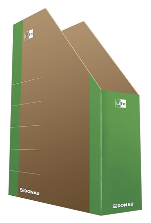 Pojemnik na dokumenty DONAU Life, karton, A4, żółty