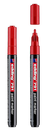 Marker olejowy Edding 791 czerwony
