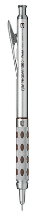 Ołówek automatyczny Pentel GraphGear 1000 0.3mm srebrny