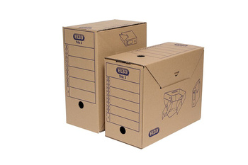 Pudło do archiwizacji Elba Tric 3 A4/155mm brązowy