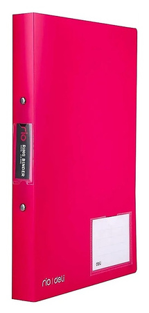 Segregator ringowy Deli Rio A4/30mm różowy