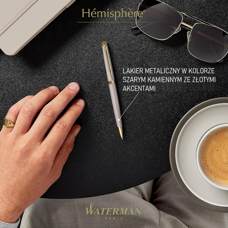 Długopis Waterman Hémisphere GT Stone Grey