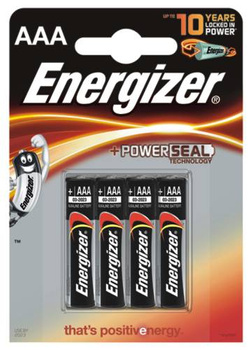 Baterie Energizer Alkaline Power AAA LR3 1.5V (4)