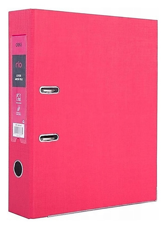 Segregator Deli Rio A4/76mm różowy