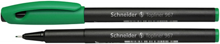 Cienkopis Schneider Topliner 967 0.4mm zielony