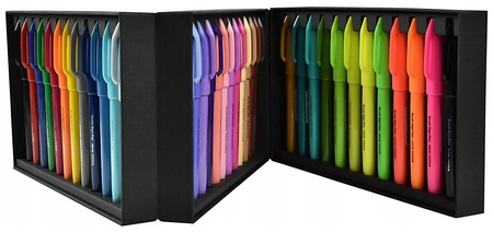 Pisaki pędzelkowe Pentel Brush Sign Pen SES15C 36 kolorów