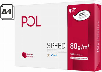 Papier POLspeed A4/80g (500)