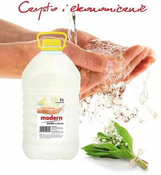 Mydło w płynie Modern 5L konwalia