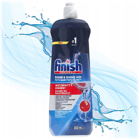 Płyn nabłyszczający do zmywarki Finish 800ml Regular