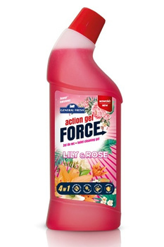Żel do WC Force Action Gel 1L kwiat