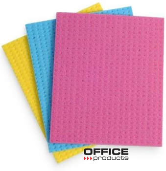 Ściereczki gąbczaste Office Products 16x18cm (3)