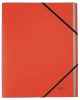 Teczka PP z gumką Leitz Recycle A4 12 przekładek czerwona