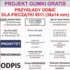 Pieczątka Trodat Pocket Printy 9511 (wkład mix) różowo-turkusowa