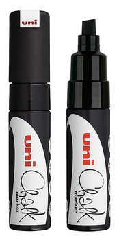 Marker kredowy Uni Chalk PWE-8K czarny