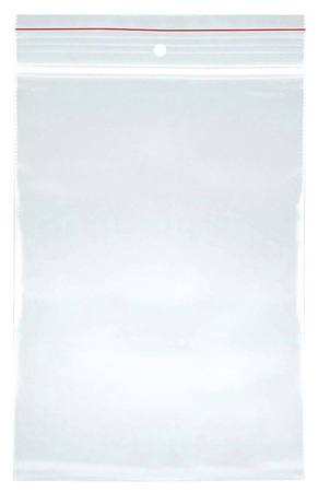 Torebka strunowa OFFICE PRODUCTS, LDPE, 100x200mm, 100szt., transparentna