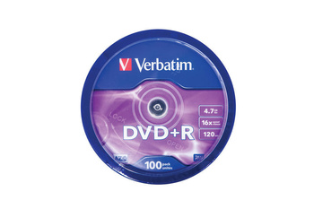 PŁYTY VERBATIM DVD+R cake100