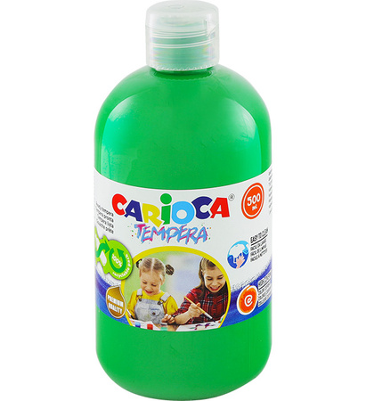 Farba tempera Carioca 500ml zielona