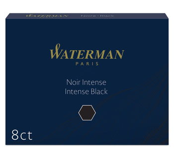 NABOJE ATRAMENTOWE WATERMAN STANDARD CZARNE (8)