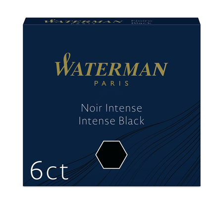 NABOJE ATRAMENTOWE WATERMAN INTERNATIONAL CZARNE (6)