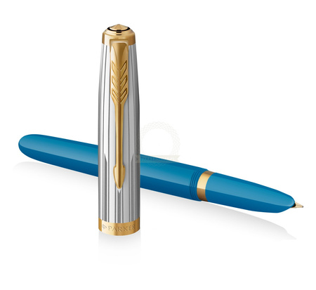 Pióro wieczne Parker 51 Premium Turquoise GT