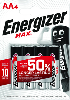 Baterie Energizer Max AA LR6 1.5V (4)