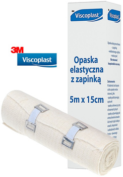 Opaska elastyczna Viscoplast 5mx15cm z zapinką