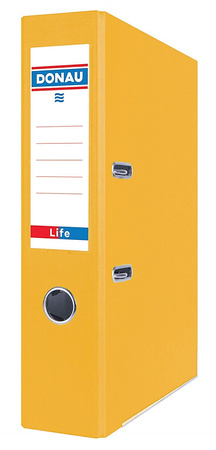 Segregator Donau Life neon A4/75mm żółty