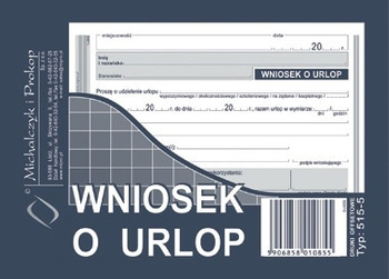 WNIOSEK O URLOP A6 (OFFSET)