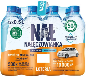 Woda Nałęczowianka 0.5L niegazowana (12)