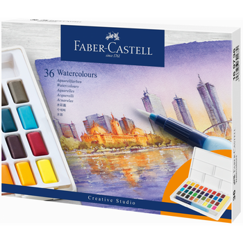 Farby akwarelowe Faber-Castell 36 kolorów